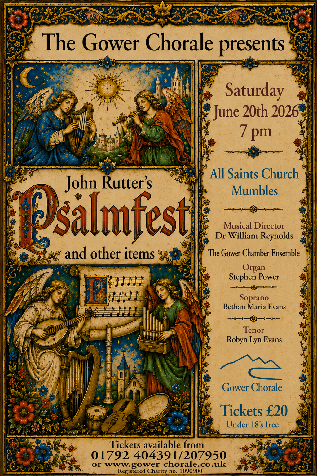 Psalmfest Summer Concert June 20th 2026